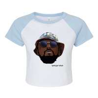 Schoolboy Q  Rshh Cartoon Raglan Crop Top | Artistshot