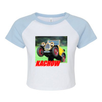 Kachow Raglan Crop Top | Artistshot