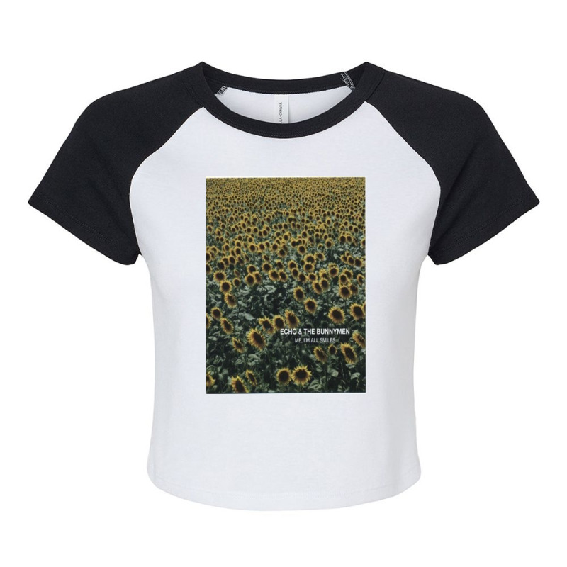 Smiles Raglan Crop Top by cm-arts | Artistshot