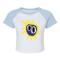 Screamadelica Primal Essential Raglan Crop Top | Artistshot