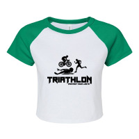 Triathlon Raglan Crop Top | Artistshot