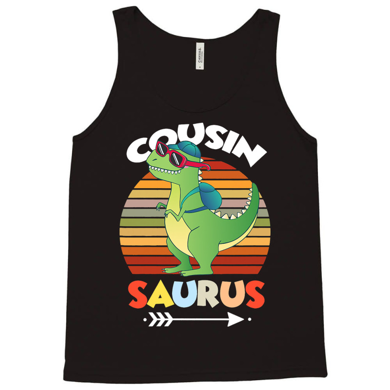 Cousin Saurus Trex Best Cousin Ever Dinosaur Dino  Tank Top | Artistshot