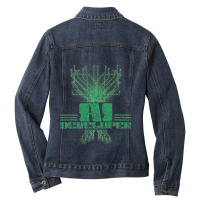 Ai Developer Machine Learning Artificial Intellige Ladies Denim Jacket | Artistshot