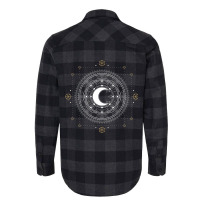 Astronomy Luna Stars Stargazer Mandala Boho Cresce Flannel Shirt | Artistshot