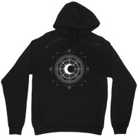 Astronomy Luna Stars Stargazer Mandala Boho Cresce Unisex Hoodie | Artistshot