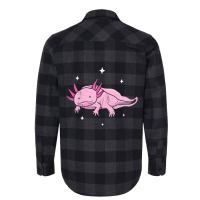 Axolotl Gift Kawaii Childrens Reptile Larve Lizard Flannel Shirt | Artistshot