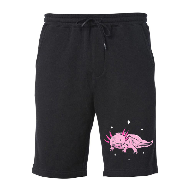 Axolotl Gift Kawaii Childrens Reptile Larve Lizard Fleece Short | Artistshot