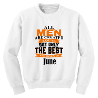 All Men Are Created (june) Youth Sweatshirt | Artistshot