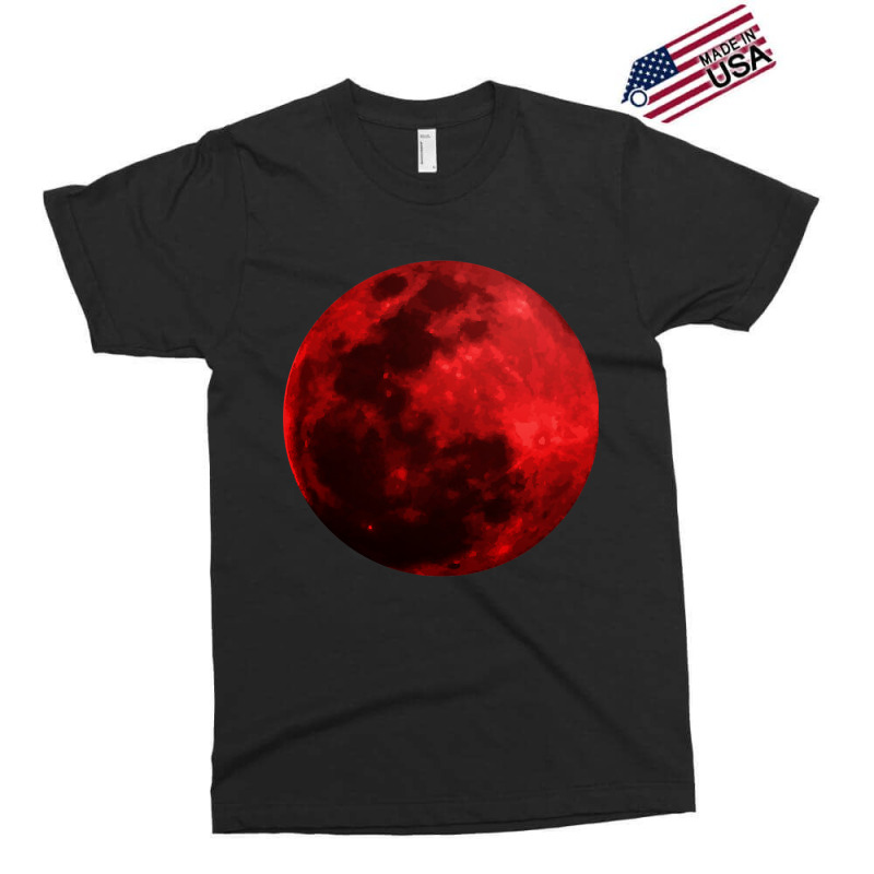 Blood Moon Shirt Realistic Red Bloody Luna Outer S Exclusive T-shirt | Artistshot