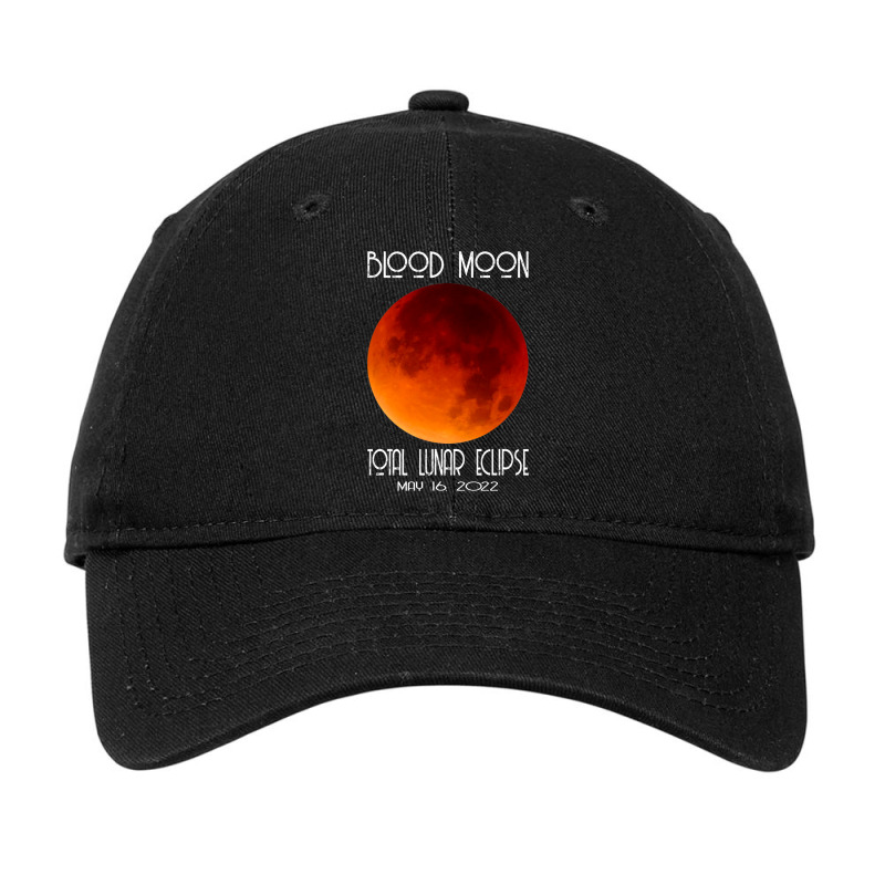 Blood Moon Total Lunar Eclipse For Mens Womens Adjustable Cap by KYERRAREED | Artistshot