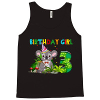 3rd Birthday Shirt Girl Koala Bear Birthday Shirt  Tank Top | Artistshot