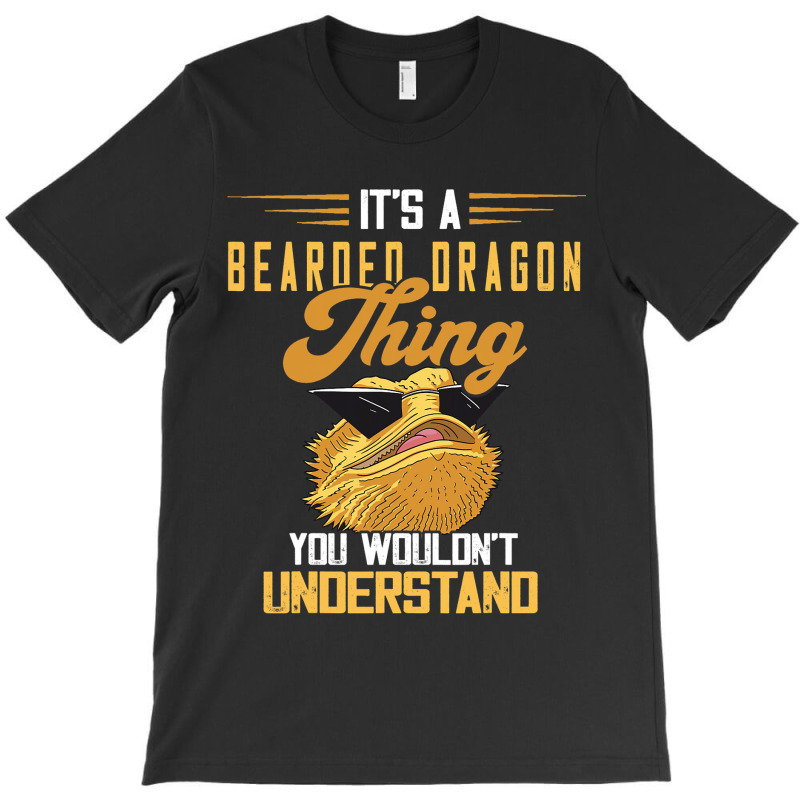 Bearded Dragon Thing Tiny Dinosaur Reptile Lover L T-shirt | Artistshot