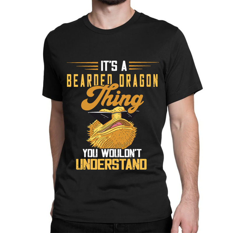 Bearded Dragon Thing Tiny Dinosaur Reptile Lover L Classic T-shirt | Artistshot