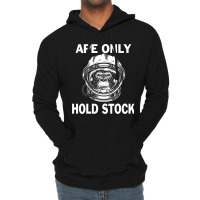 Ape Only Hold Stock Diamond Hands To The Moon Lightweight Hoodie | Artistshot