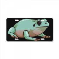 Australian Green Tree Frog Realistic Green Tree Fr License Plate | Artistshot