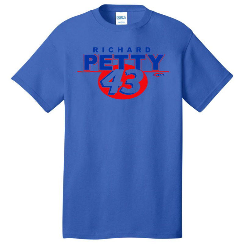 Mens Richard Petty Line Basic T-shirt by Jendral | Artistshot