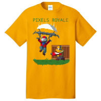 Pixels Royale Basic T-shirt | Artistshot