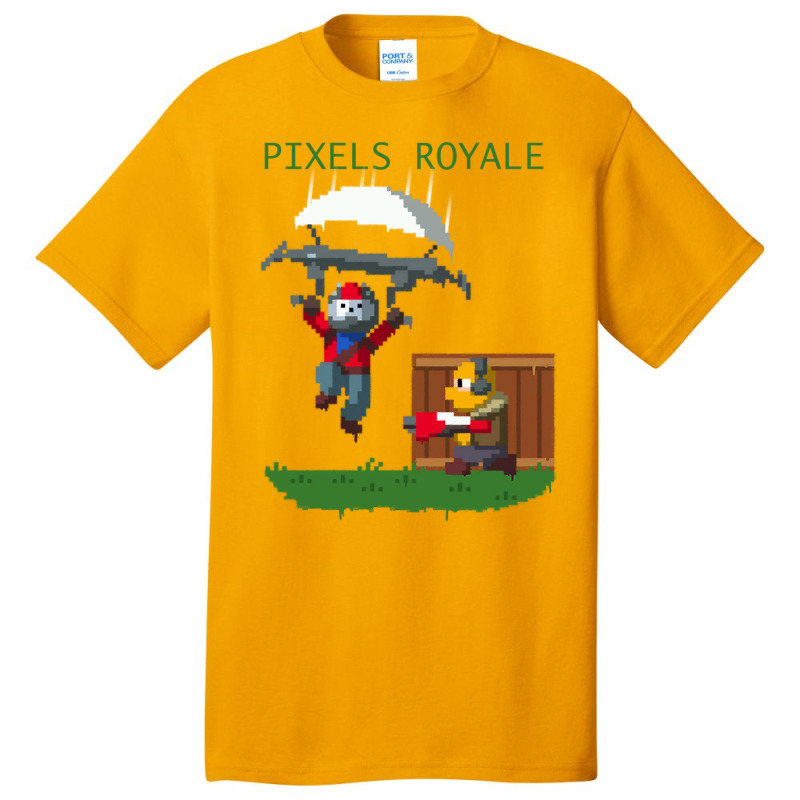 Pixels Royale Basic T-shirt by noriesotre | Artistshot