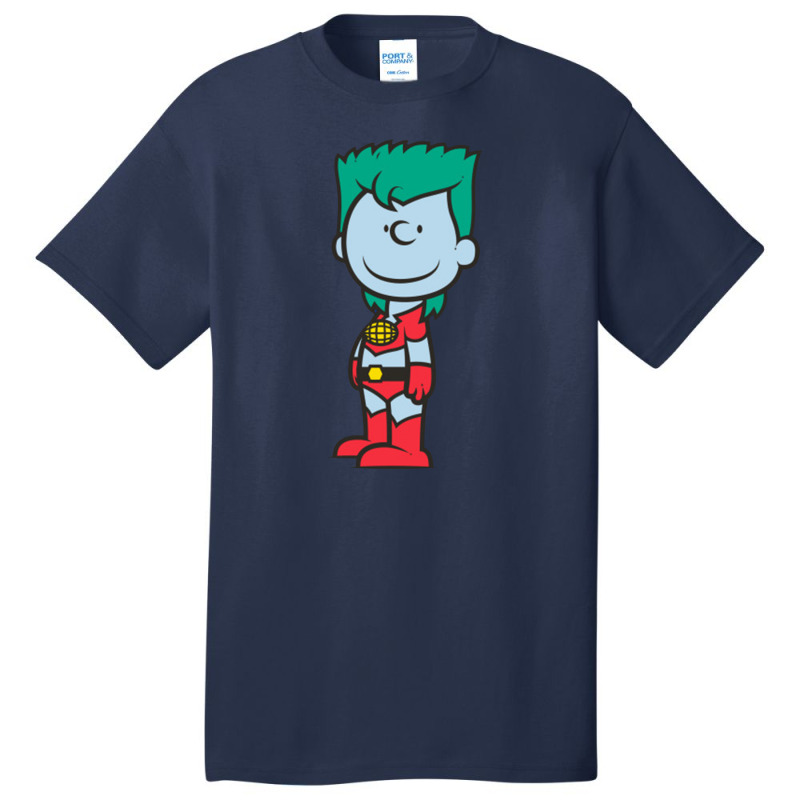 Captain Peanut Basic T-shirt | Artistshot