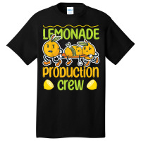 Lemonade Production Crew For Lemonade Stand T Shirt Basic T-shirt | Artistshot