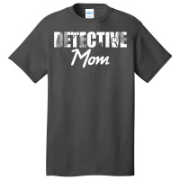 Secret Spy Private Eye Crimescene Investigator Detectivemom T Shirt Basic T-shirt | Artistshot