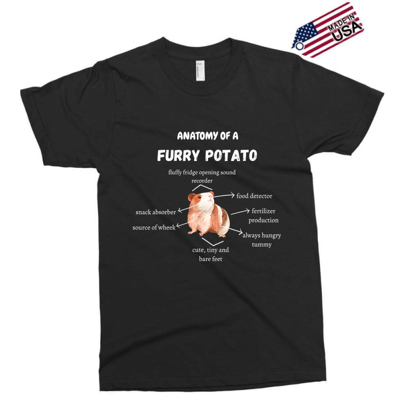 Anatomy Of A Furry Potato Guinea Pig Lover Funny P Exclusive T-shirt | Artistshot