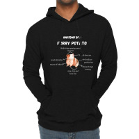 Anatomy Of A Furry Potato Guinea Pig Lover Funny P Lightweight Hoodie | Artistshot