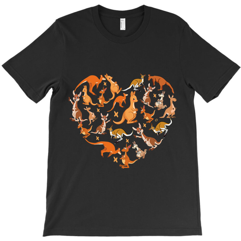 Australian Kangaroo Lover Heart For Men Women Kids T-shirt | Artistshot