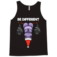 Be Different Hanging Santa Hippo With Sleeping Bat Tank Top | Artistshot