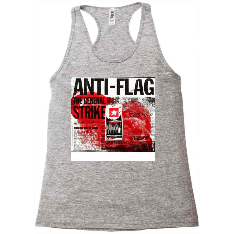 Anti Flag The General Strike Tour Dates 2022 Sukoharjo Racerback Tank by adnanbuyung | Artistshot