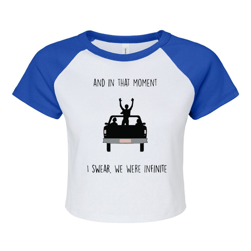 Perks Of Being A Wallflower Raglan Crop Top by cm-arts | Artistshot