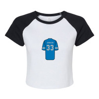 Kerryon Johnson Jersey Raglan Crop Top | Artistshot