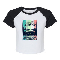 Anaconda Horror Movie Birthday Raglan Crop Top | Artistshot