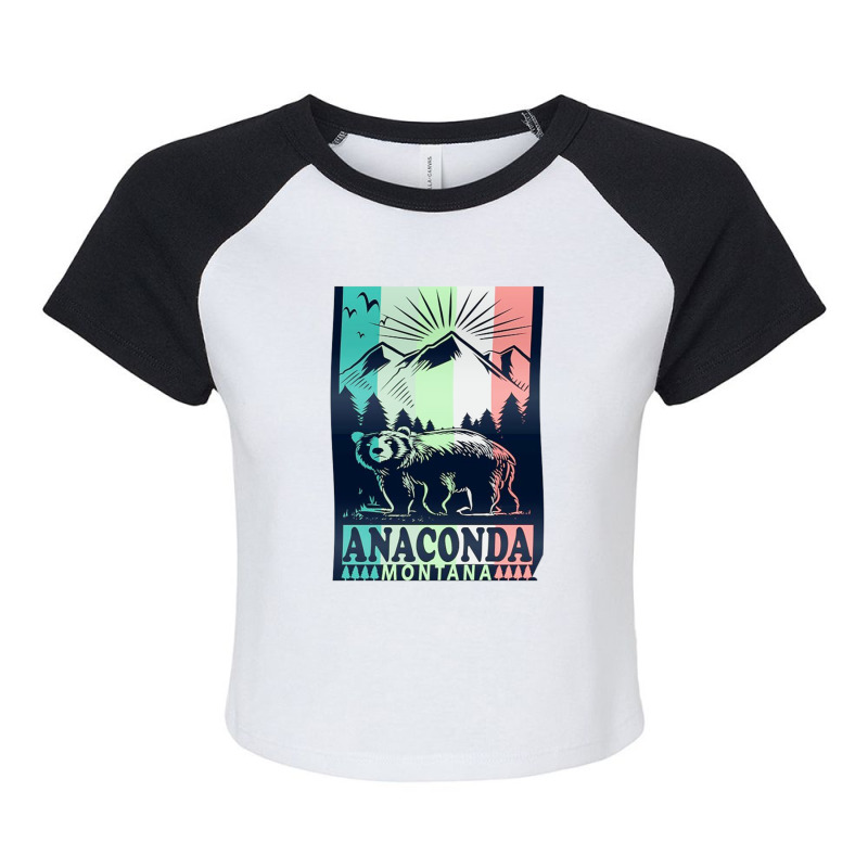 Anaconda Horror Movie Birthday Raglan Crop Top by BrendaJoMoore | Artistshot