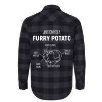 Anatomy Of A Furry Potato Guinea Pig Lover22 Flannel Shirt | Artistshot