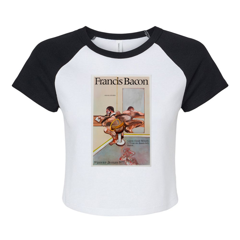 Francis Bacon Raglan Crop Top by CHRISTINAROGNSVOOG | Artistshot