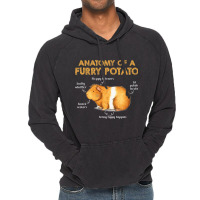 Anatomy Of A Furry Potato Guinea Pig Lover23 Vintage Hoodie | Artistshot