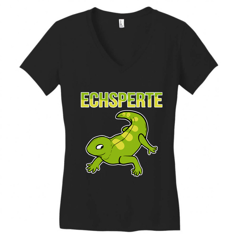 Authentic Animal Care Training Terrarium Lizard Be Women's V-Neck T-Shirt by Pleasantero | Artistshot