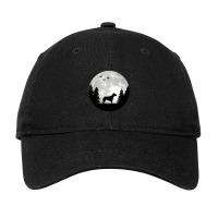 Brandlbracke Moon Hunting Dog Tyrolean Bracke Adjustable Cap | Artistshot