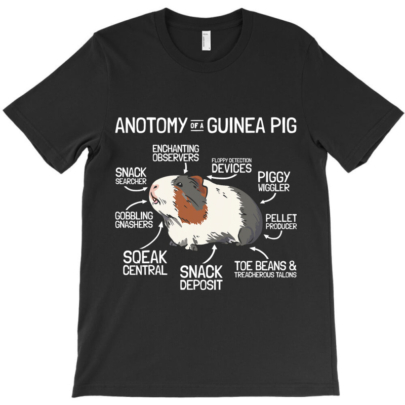 Anatomy Of A Guinea Pig 2 T-shirt | Artistshot