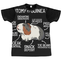 Anatomy Of A Guinea Pig 2 Graphic T-shirt | Artistshot