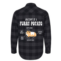 Anatomy Of A Guinea Pig Funny Design For Guinea Pi Flannel Shirt | Artistshot