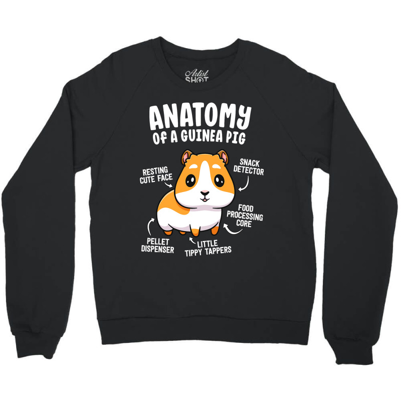 Anatomy Of A Guinea Pig Shirts For Women Kids Furr Crewneck Sweatshirt | Artistshot