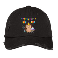 Birthday Cake Kids Celebration Party Forest Animal Vintage Cap | Artistshot