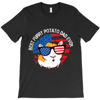 Best Furry Potato Dad Ever Funny Guinea Pig Domest T-shirt | Artistshot