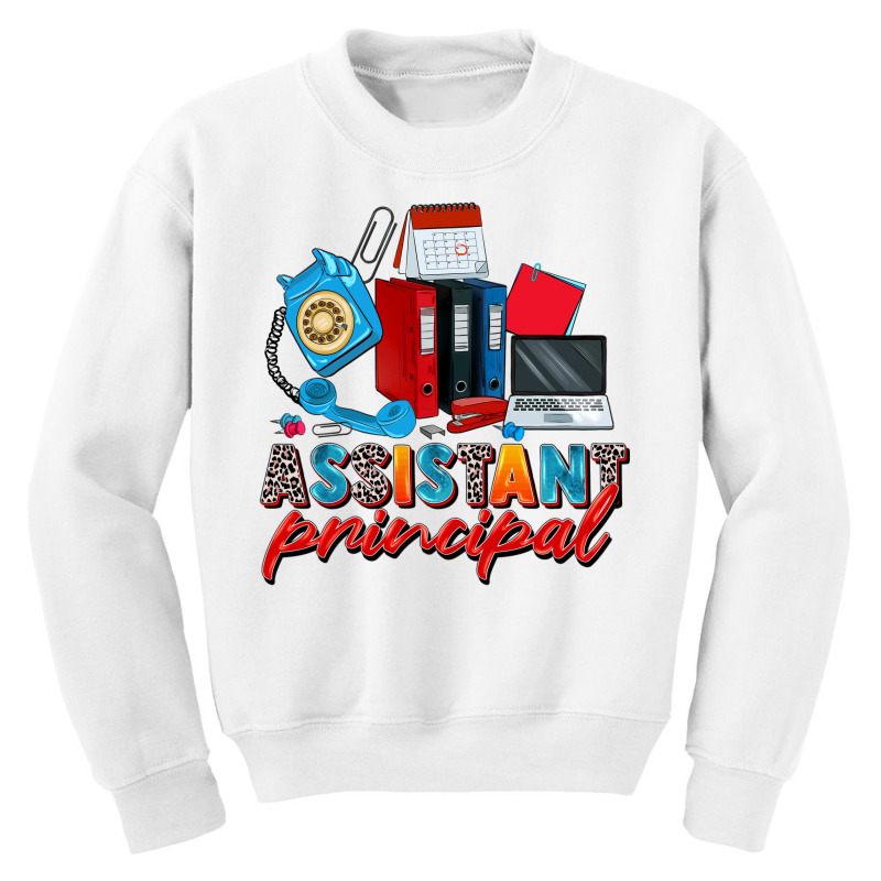 Assistant Principal Youth Sweatshirt by Zillion Design Studio | Artistshot