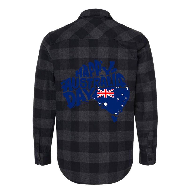 Australia Day Australia Map Proud Aussie Roo Kanga Flannel Shirt by DEBORAHBOURSSIQUOT | Artistshot