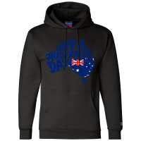 Australia Day Australia Map Proud Aussie Roo Kanga Champion Hoodie | Artistshot