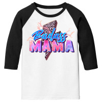 Badass Mama Youth 3/4 Sleeve | Artistshot