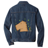 Caviidae Guinea Pig In Hibernation Men Denim Jacket | Artistshot